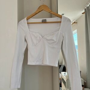 Long Sleeve White ASOS Top 8